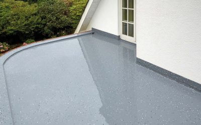 Balkonaufbau an einem Tag